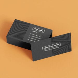 Stack of Business cards