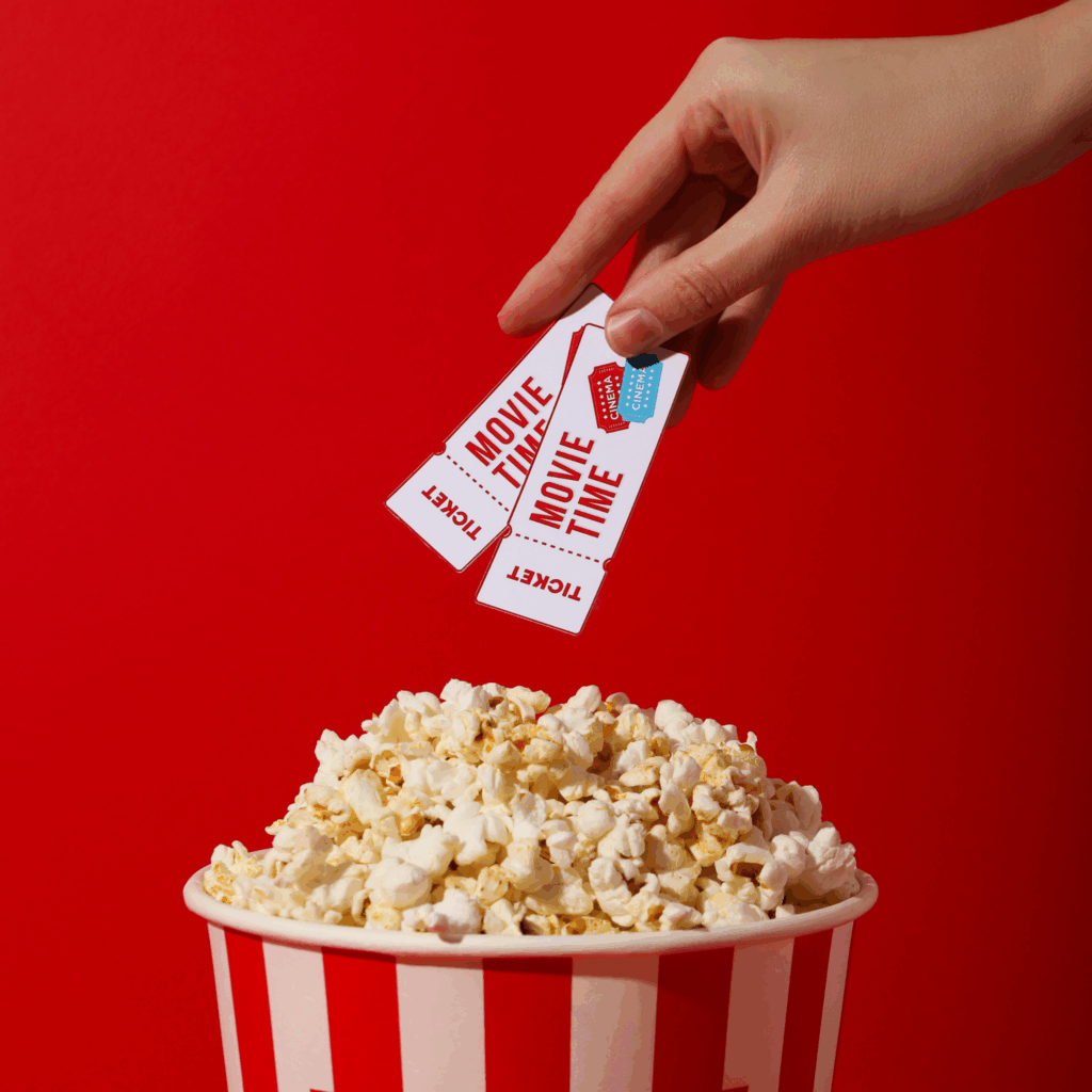 Movie Raffle Tickets