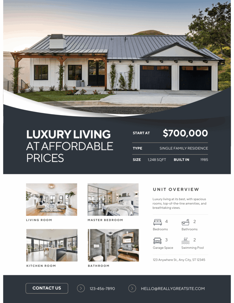 Real Estate Flyer